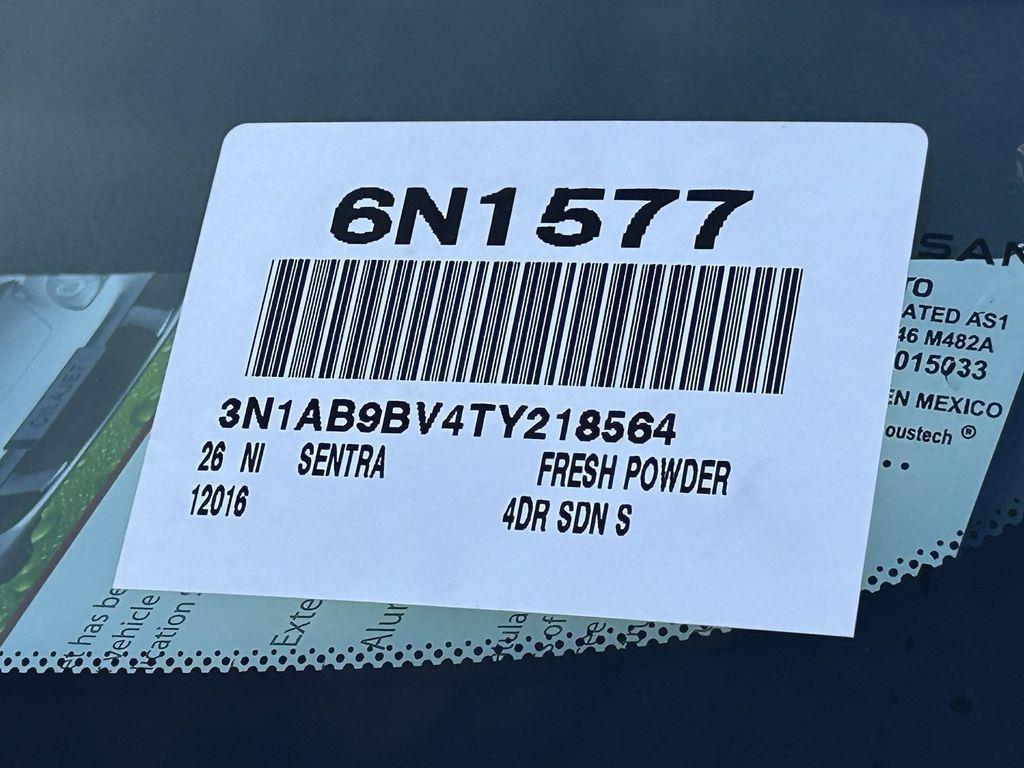 new 2026 Nissan Sentra car, priced at $21,332