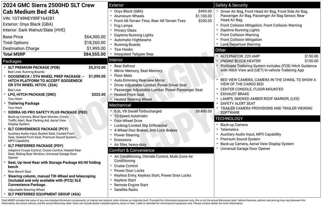 used 2024 GMC Sierra 2500 car, priced at $57,499