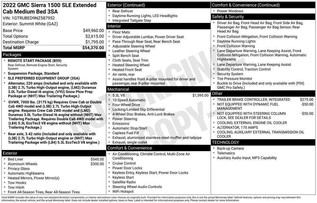 used 2022 GMC Sierra 1500 car, priced at $33,499