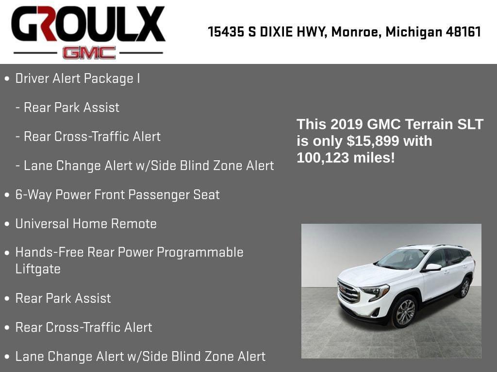 used 2019 GMC Terrain car, priced at $15,899
