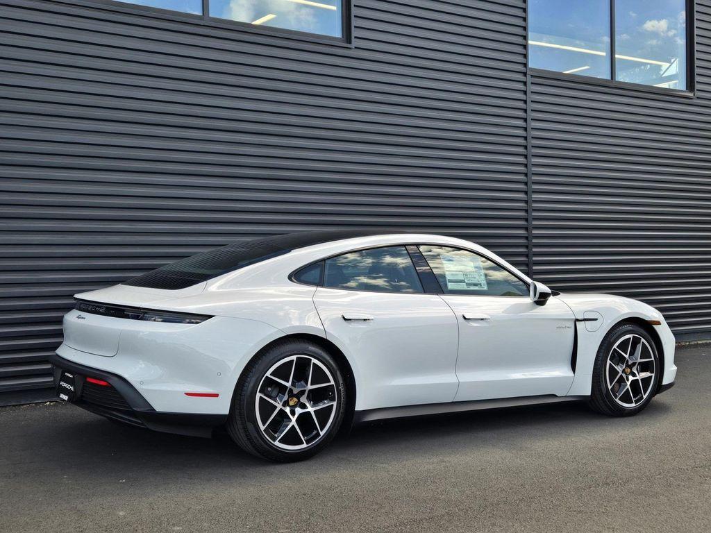 new 2025 Porsche Taycan car, priced at $132,895