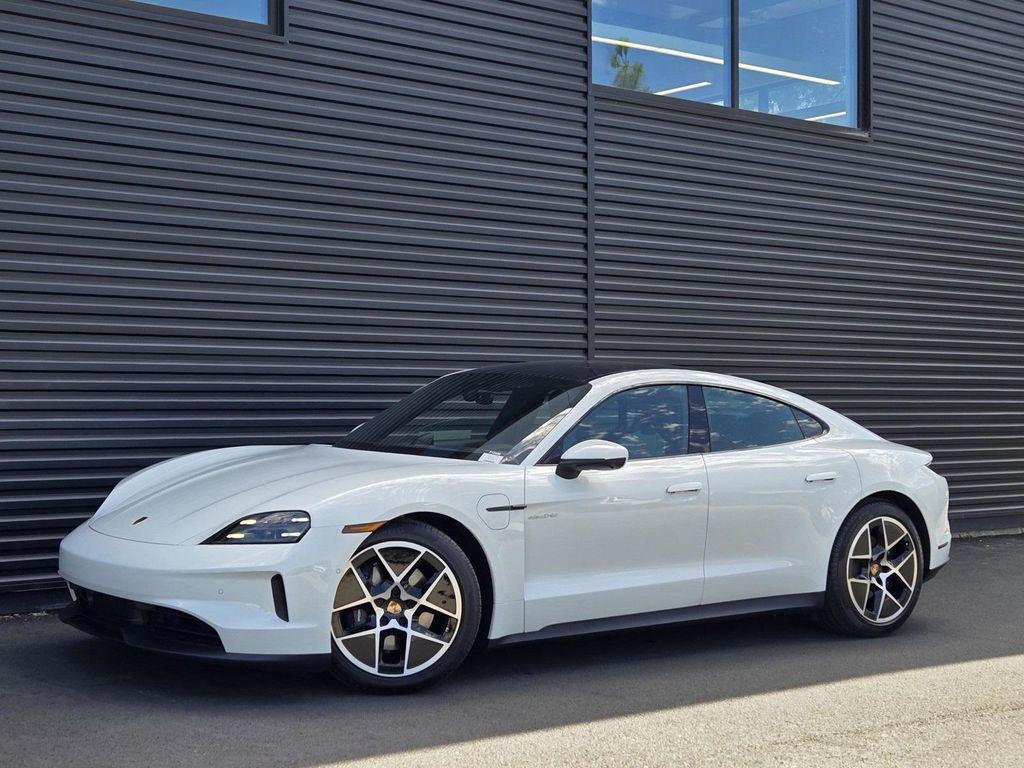 new 2025 Porsche Taycan car, priced at $132,895