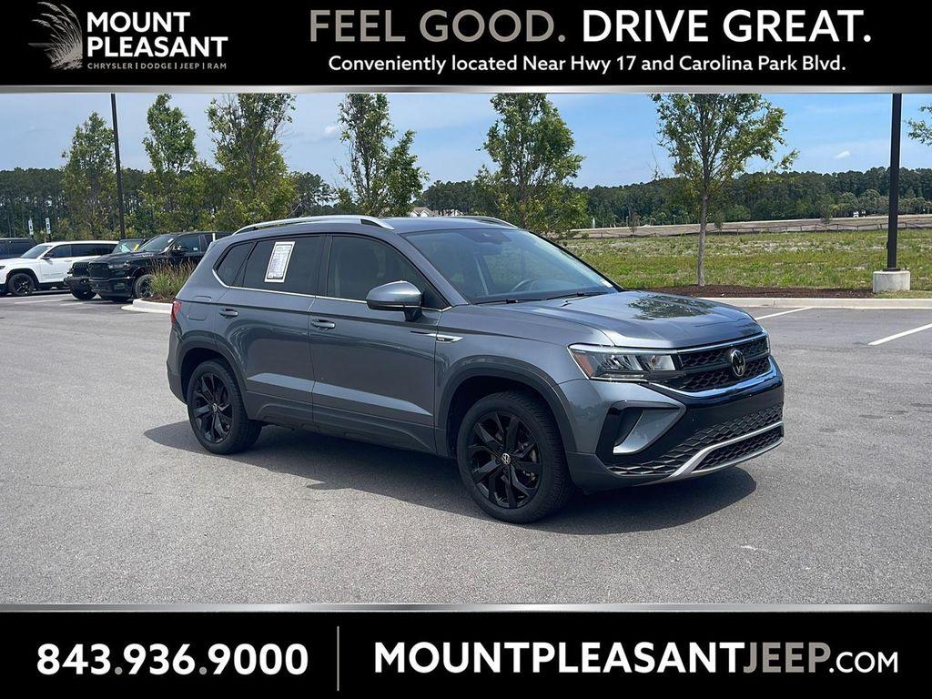 used 2024 Volkswagen Taos car, priced at $22,749