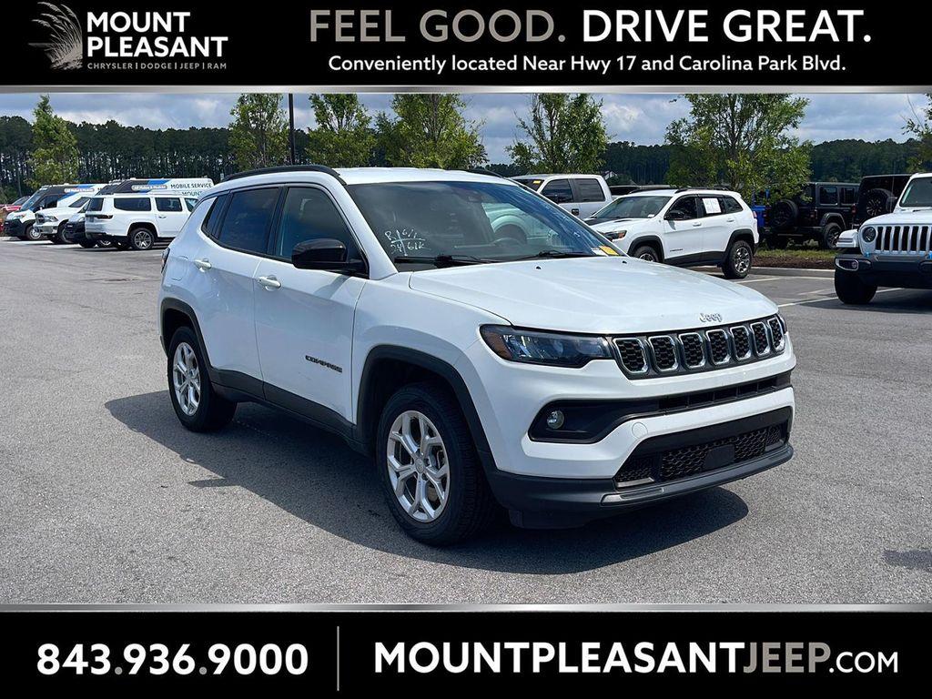 used 2024 Jeep Compass car, priced at $21,248