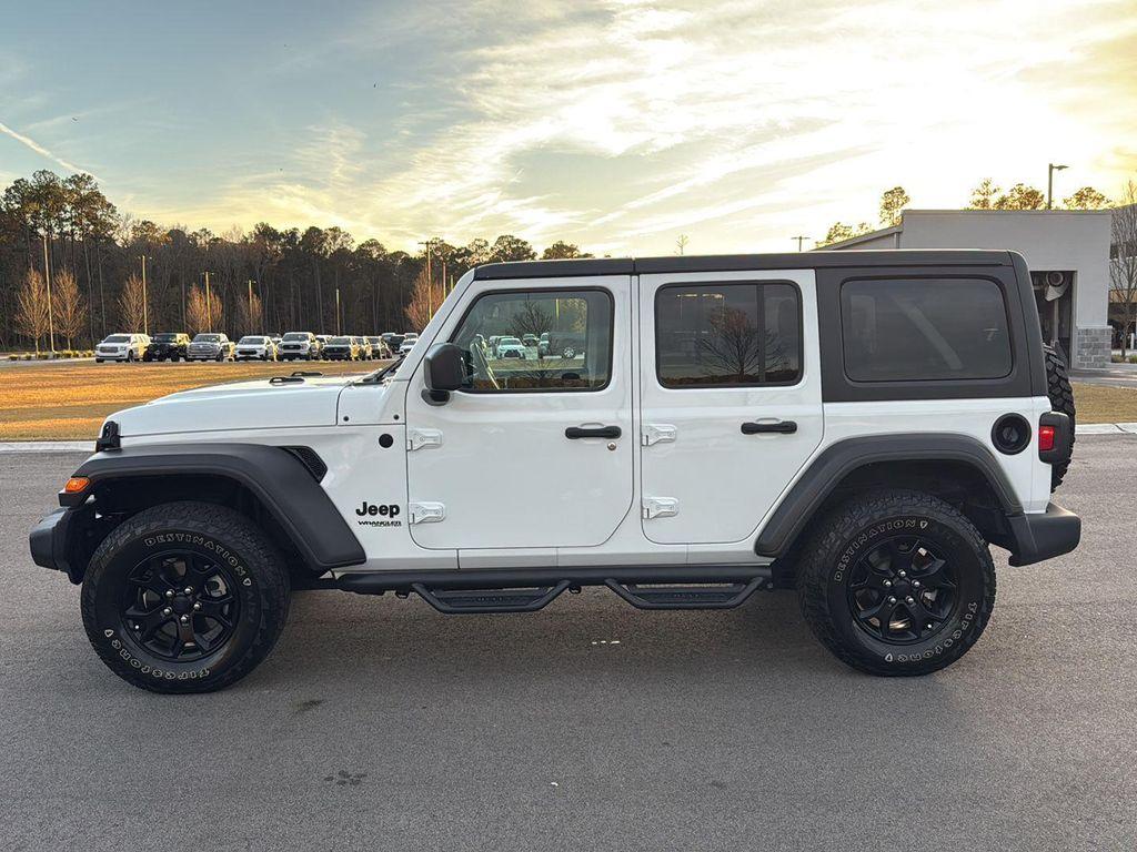 used 2020 Jeep Wrangler Unlimited car, priced at $22,998