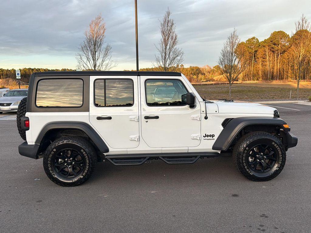 used 2020 Jeep Wrangler Unlimited car, priced at $22,998