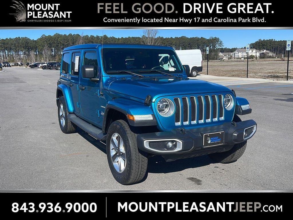 used 2019 Jeep Wrangler Unlimited car, priced at $27,338
