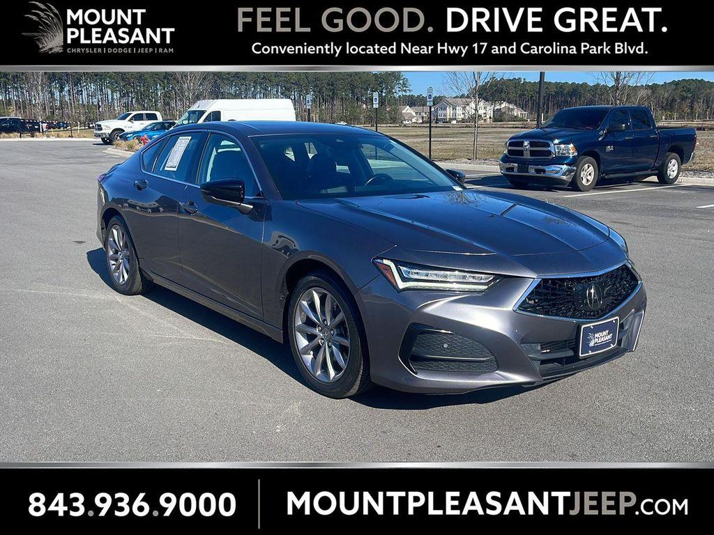 used 2021 Acura TLX car, priced at $26,698