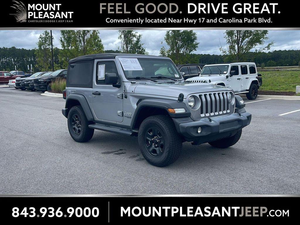 used 2021 Jeep Wrangler car, priced at $23,749