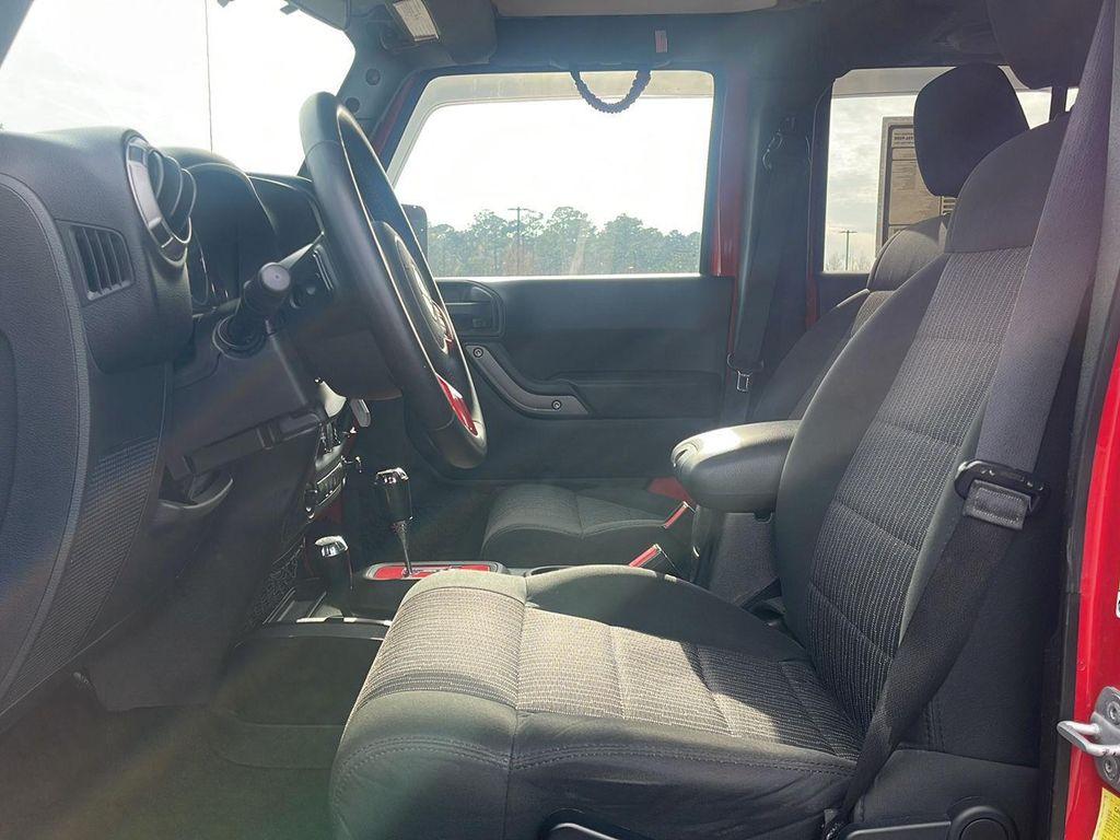 used 2012 Jeep Wrangler Unlimited car, priced at $17,450