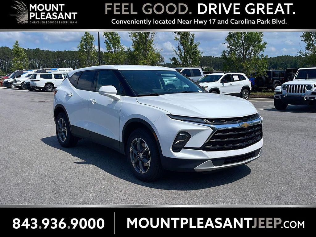 used 2025 Chevrolet Blazer car, priced at $24,639