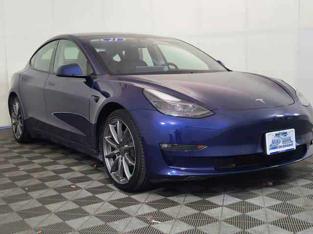 used 2021 Tesla Model 3 car, priced at $22,584