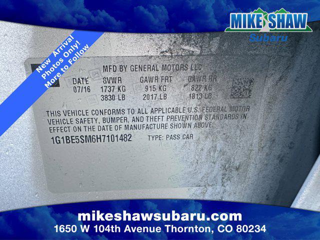 used 2017 Chevrolet Cruze car, priced at $7,014