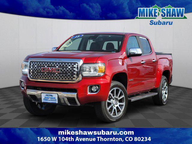 used 2018 GMC Canyon car, priced at $24,999