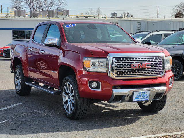 used 2018 GMC Canyon car, priced at $24,751
