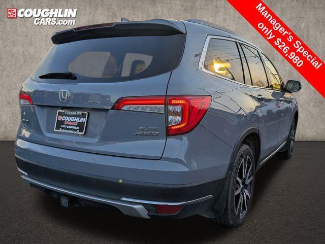 used 2022 Honda Pilot car, priced at $26,980