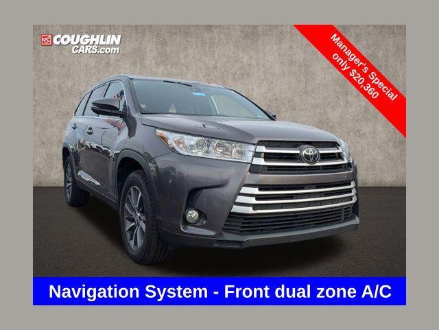 used 2019 Toyota Highlander car, priced at $20,360