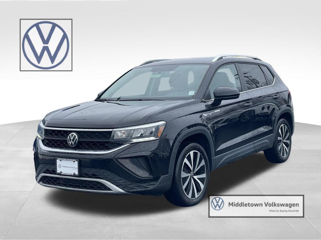 used 2022 Volkswagen Taos car, priced at $18,500