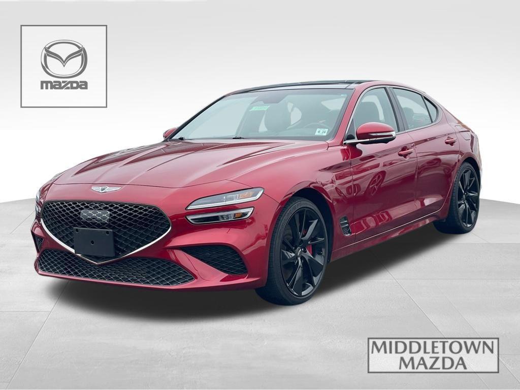 used 2023 Genesis G70 car, priced at $37,000