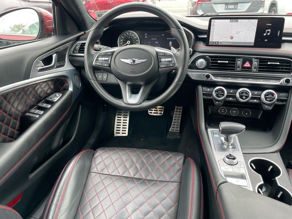 used 2023 Genesis G70 car, priced at $37,000