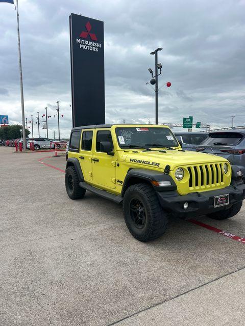 used 2022 Jeep Wrangler Unlimited car, priced at $25,746