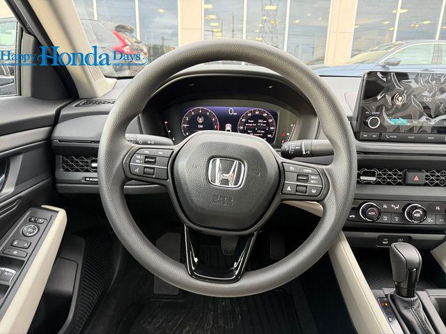 new 2025 Honda Accord car, priced at $31,755