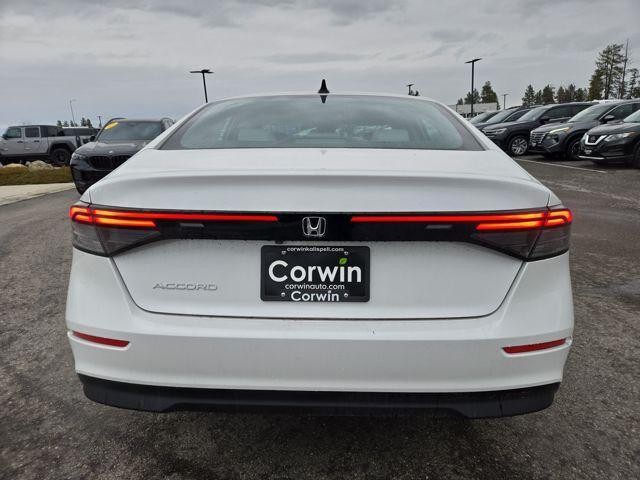 new 2025 Honda Accord car, priced at $32,210