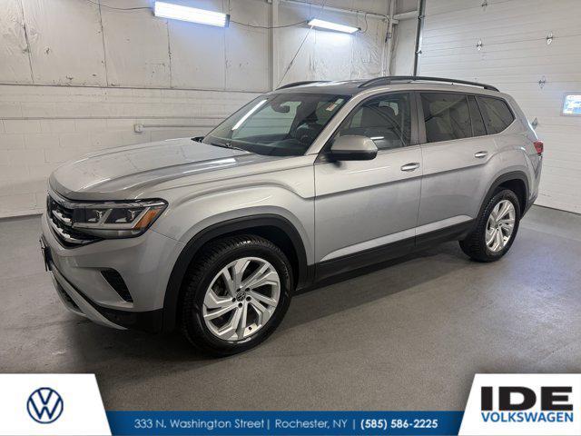 used 2021 Volkswagen Atlas car, priced at $18,790