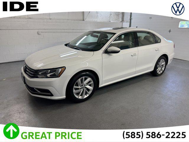 used 2018 Volkswagen Passat car, priced at $15,490