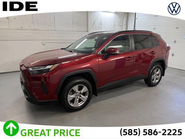 used 2022 Toyota RAV4 car, priced at $24,590