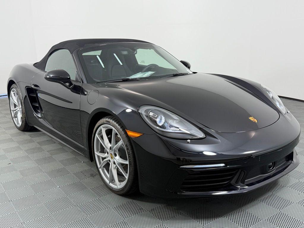 new 2025 Porsche 718 Boxster car, priced at $100,085
