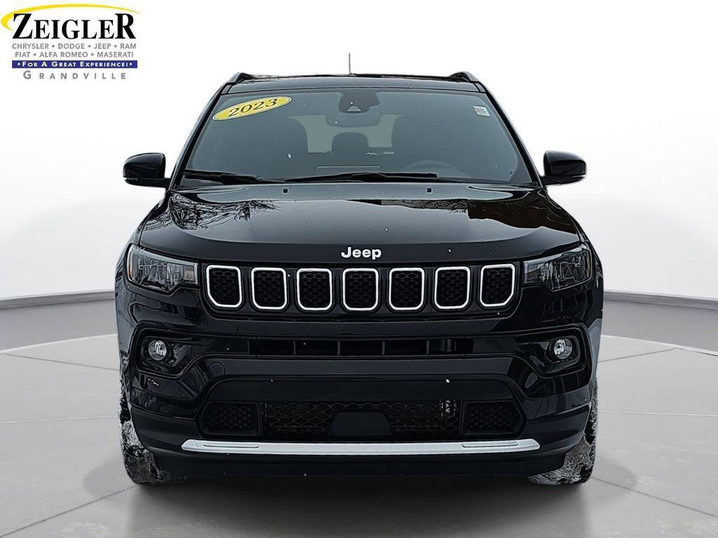 used 2023 Jeep Compass car, priced at $24,300