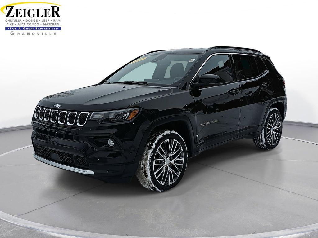 used 2023 Jeep Compass car, priced at $24,300