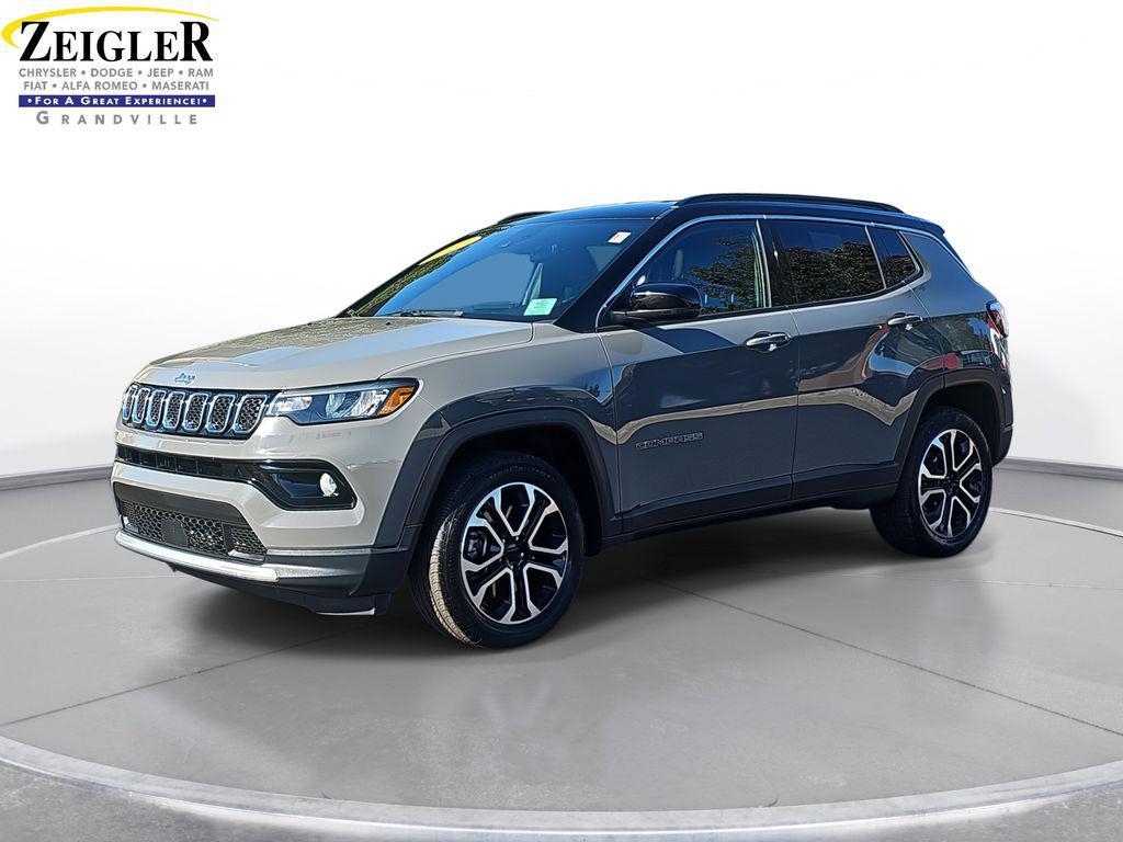 used 2023 Jeep Compass car, priced at $21,400