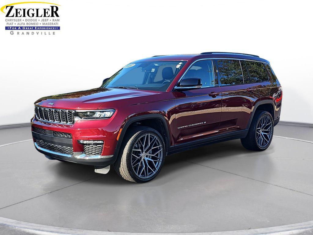 used 2021 Jeep Grand Cherokee L car, priced at $25,500
