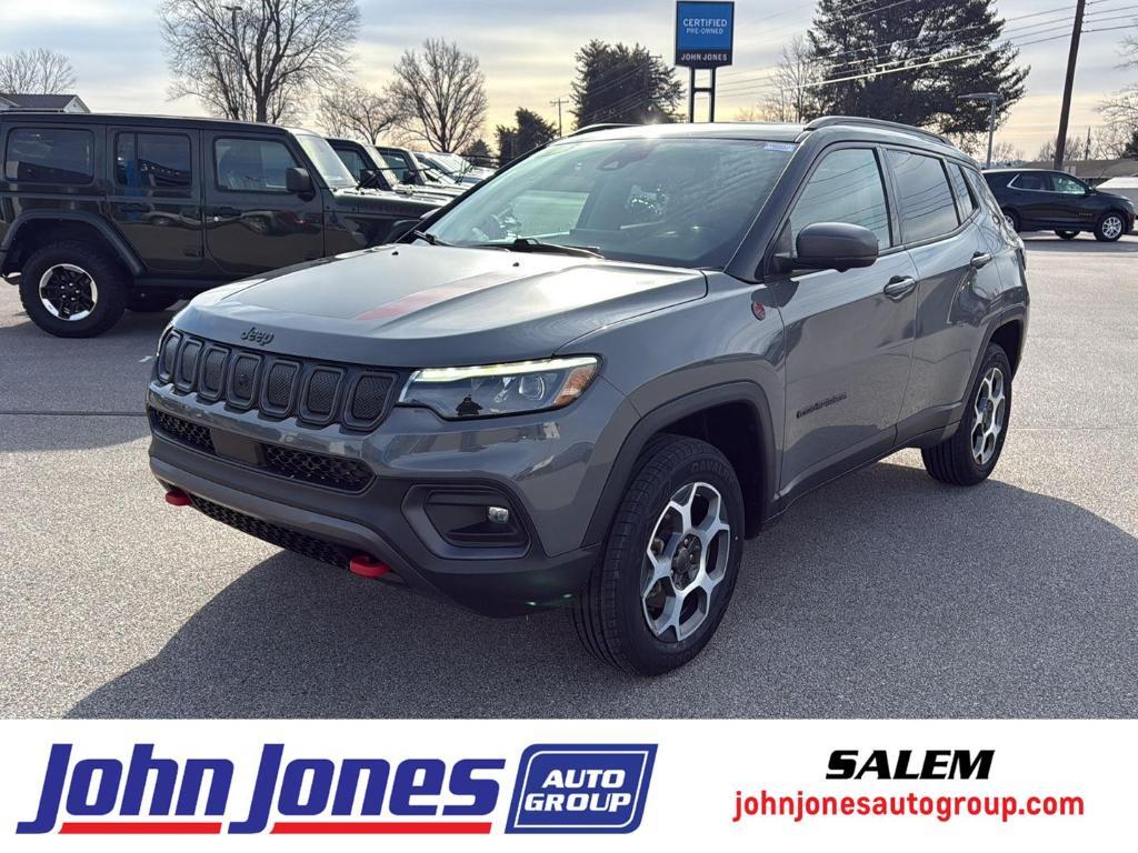used 2022 Jeep Compass car, priced at $18,995