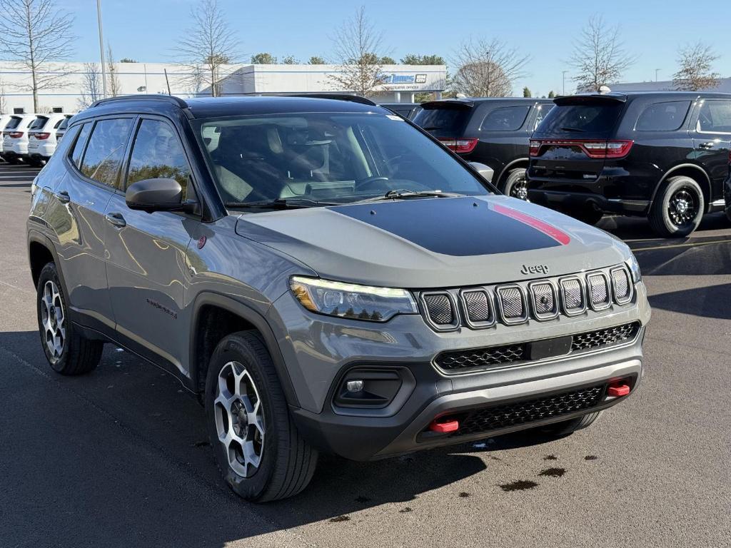used 2022 Jeep Compass car, priced at $18,995