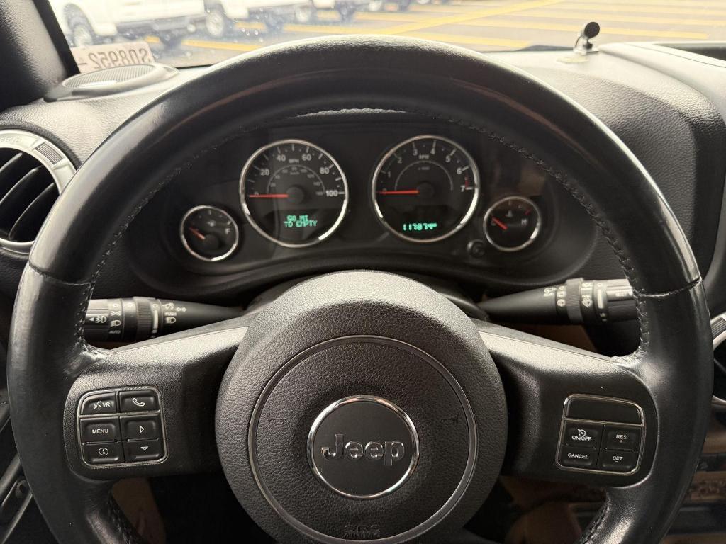 used 2015 Jeep Wrangler Unlimited car, priced at $17,995