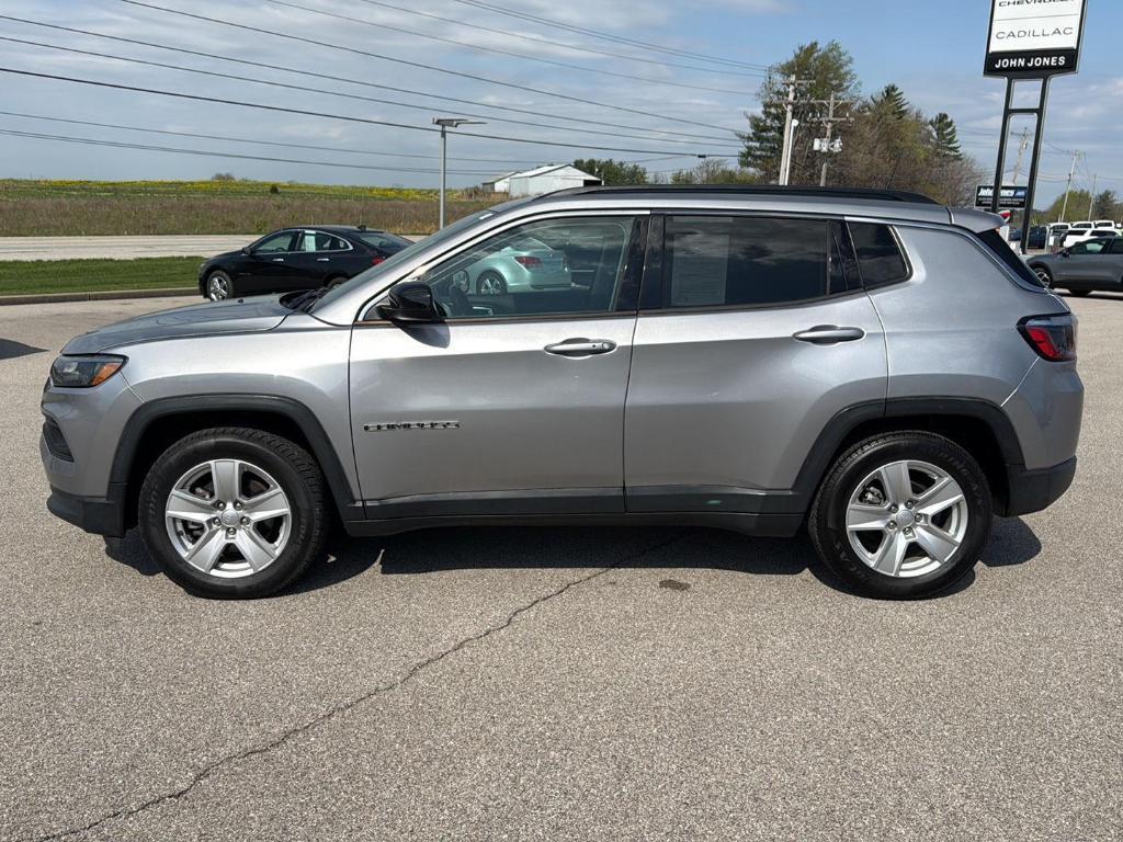 used 2022 Jeep Compass car, priced at $16,500