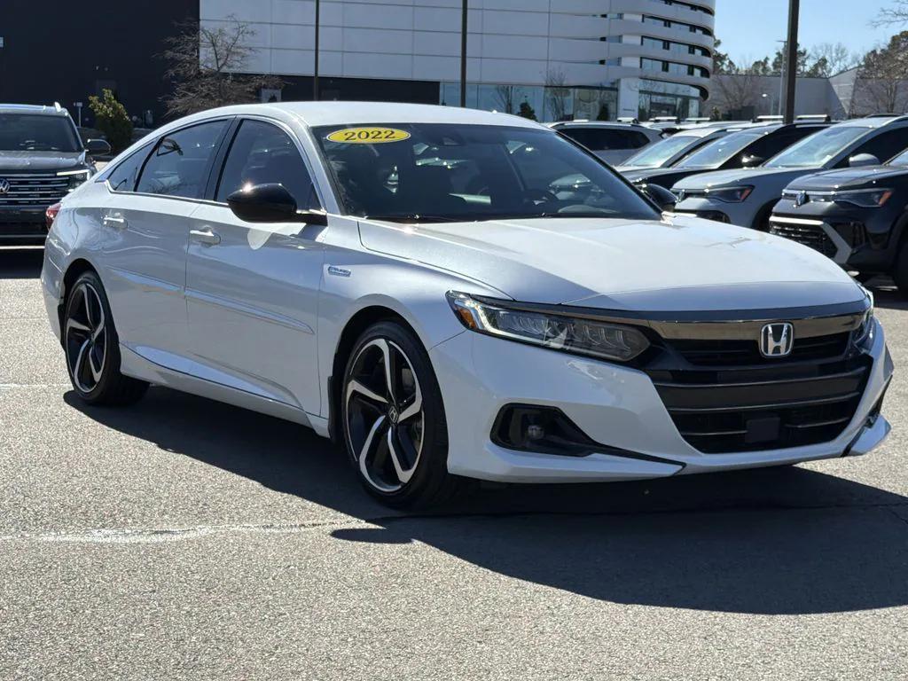 used 2022 Honda Accord Hybrid car, priced at $20,000