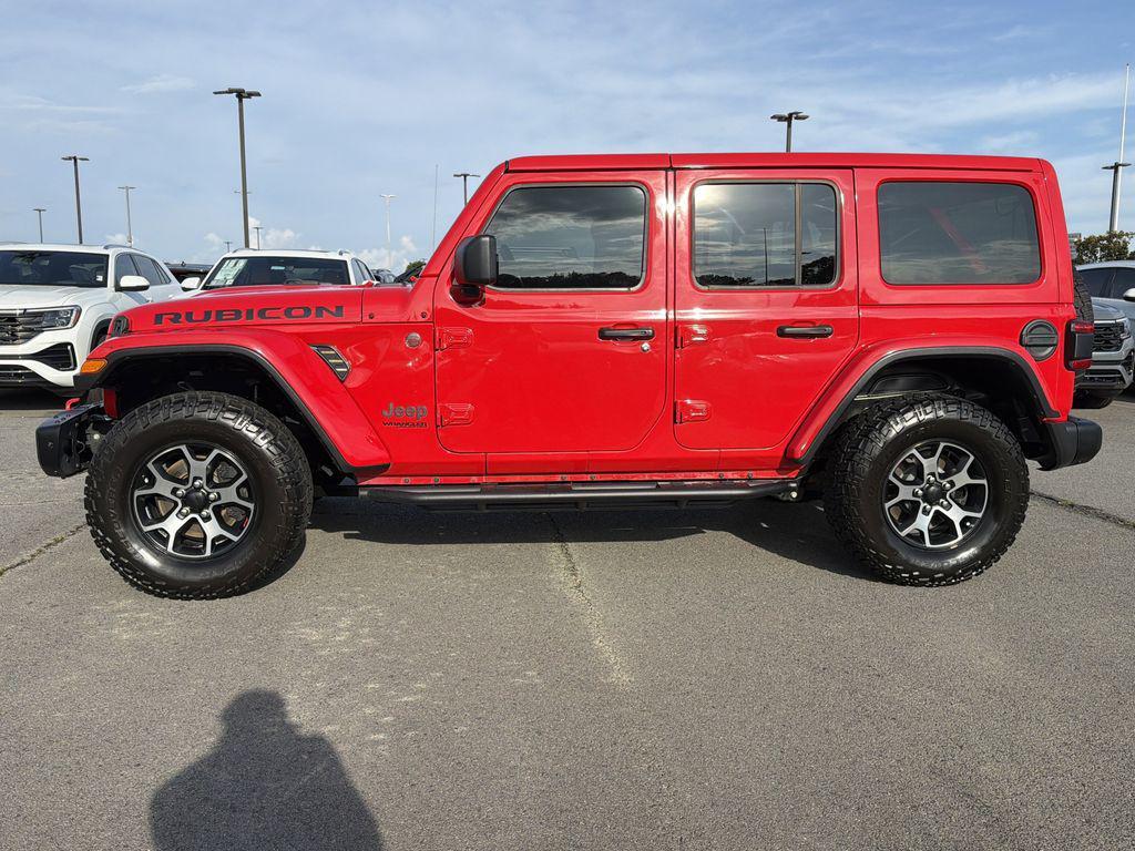 used 2021 Jeep Wrangler Unlimited car, priced at $35,000