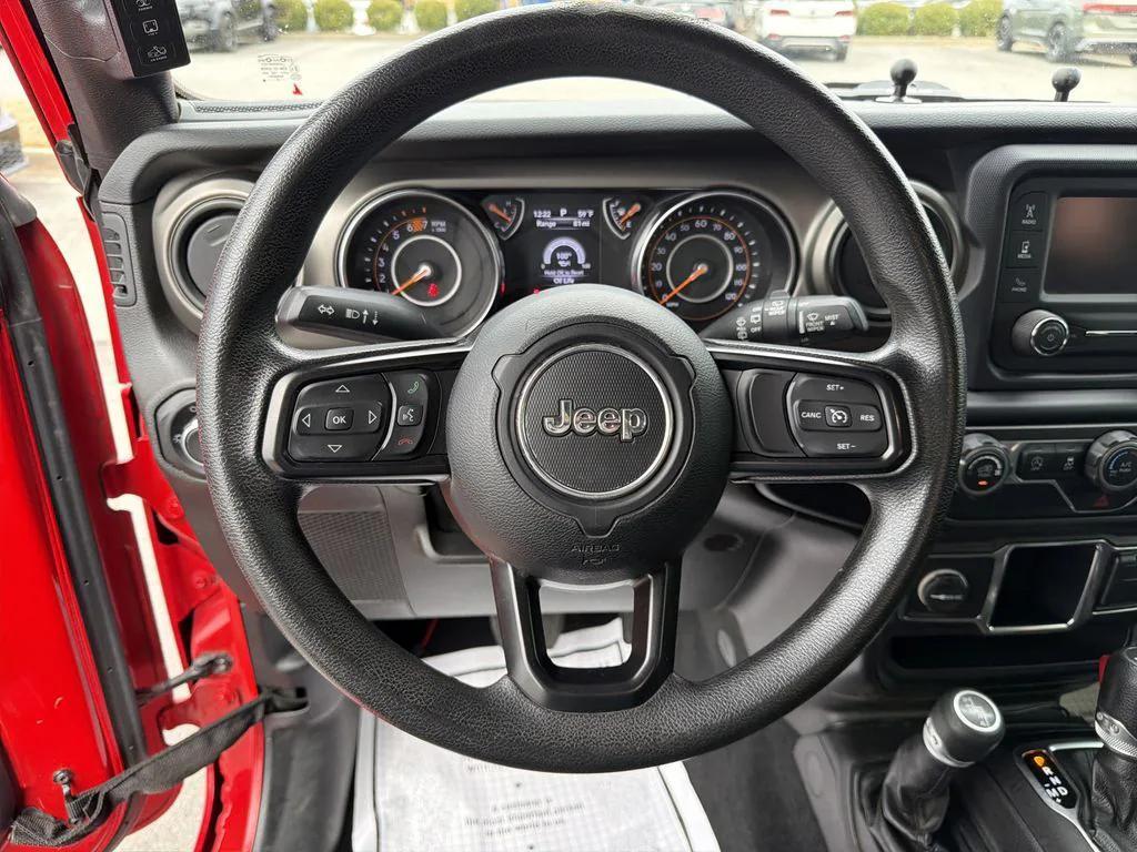 used 2019 Jeep Wrangler car, priced at $17,350