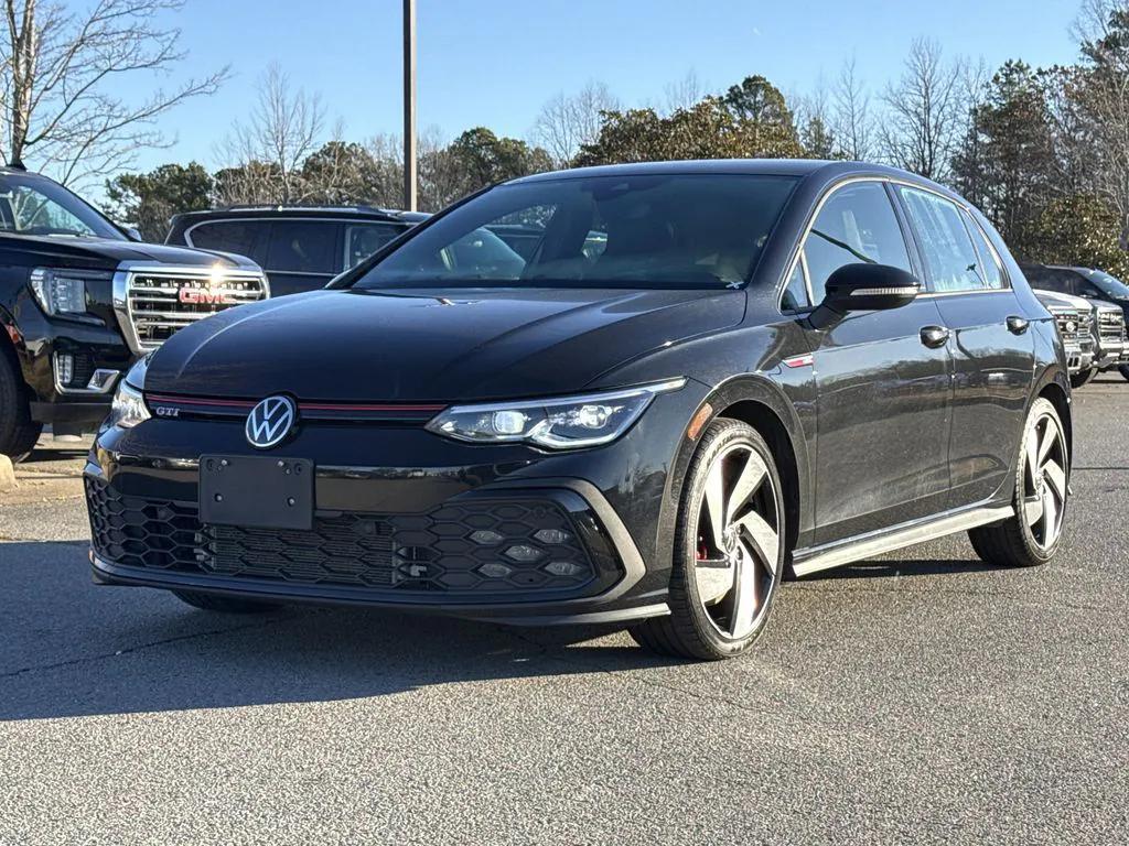 used 2024 Volkswagen Golf GTI car, priced at $24,500