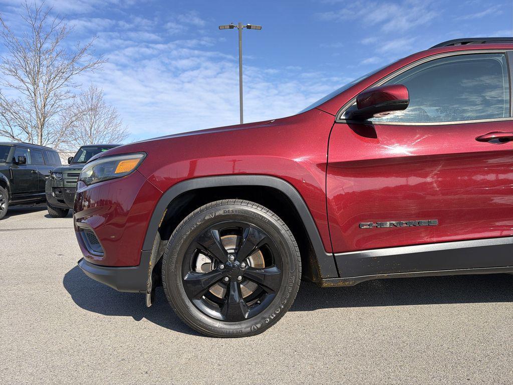used 2021 Jeep Cherokee car, priced at $16,500