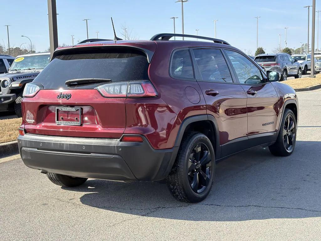 used 2021 Jeep Cherokee car, priced at $16,500