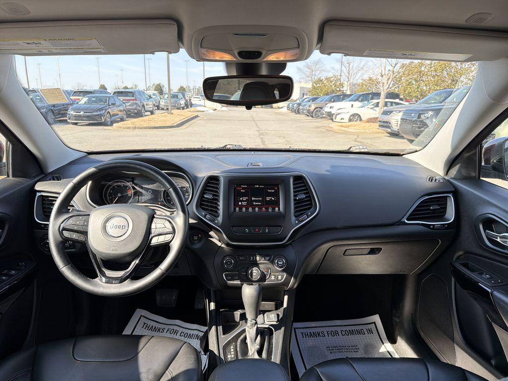 used 2021 Jeep Cherokee car, priced at $16,500