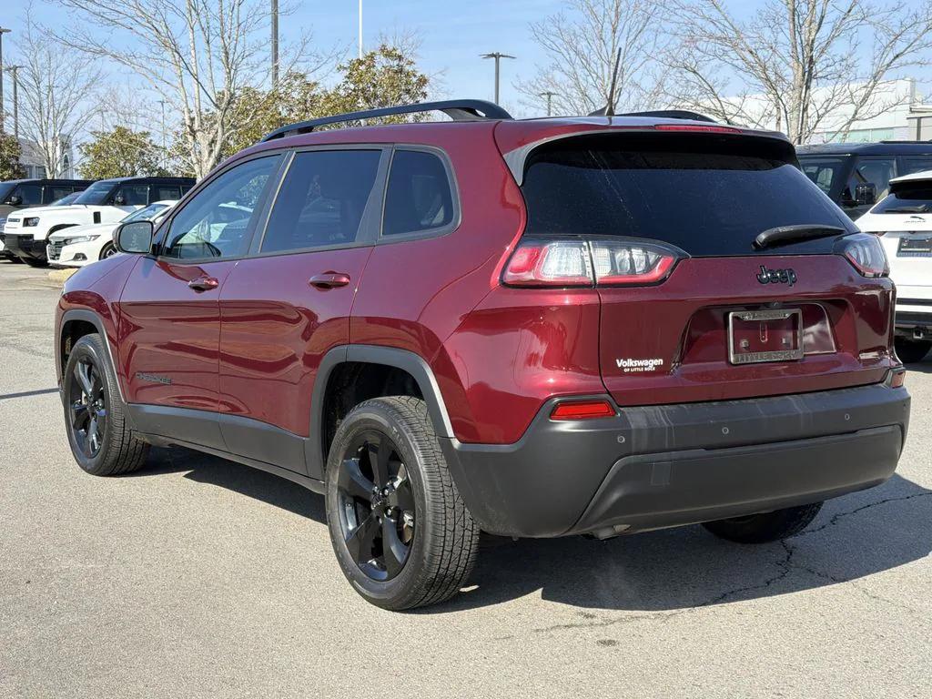 used 2021 Jeep Cherokee car, priced at $16,500