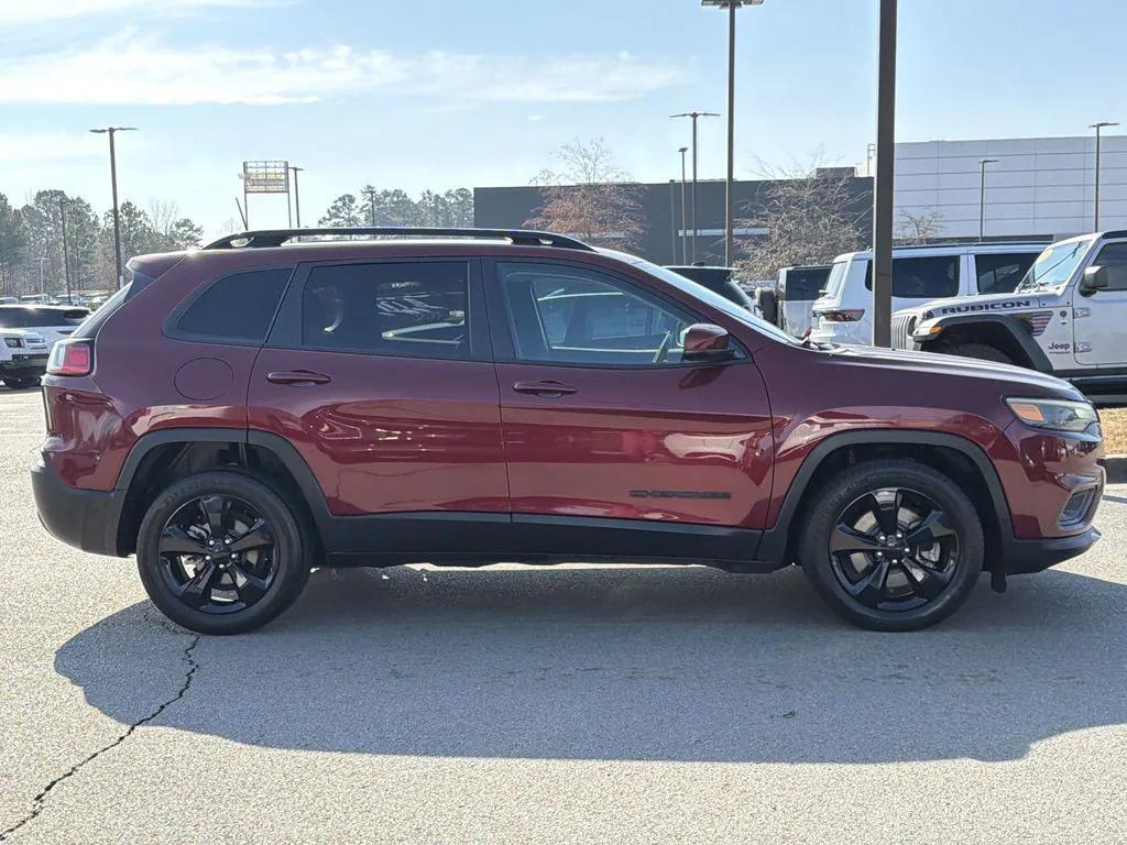 used 2021 Jeep Cherokee car, priced at $16,500