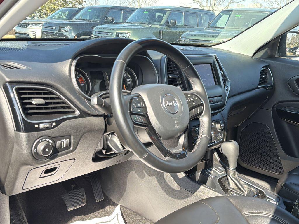 used 2021 Jeep Cherokee car, priced at $16,500