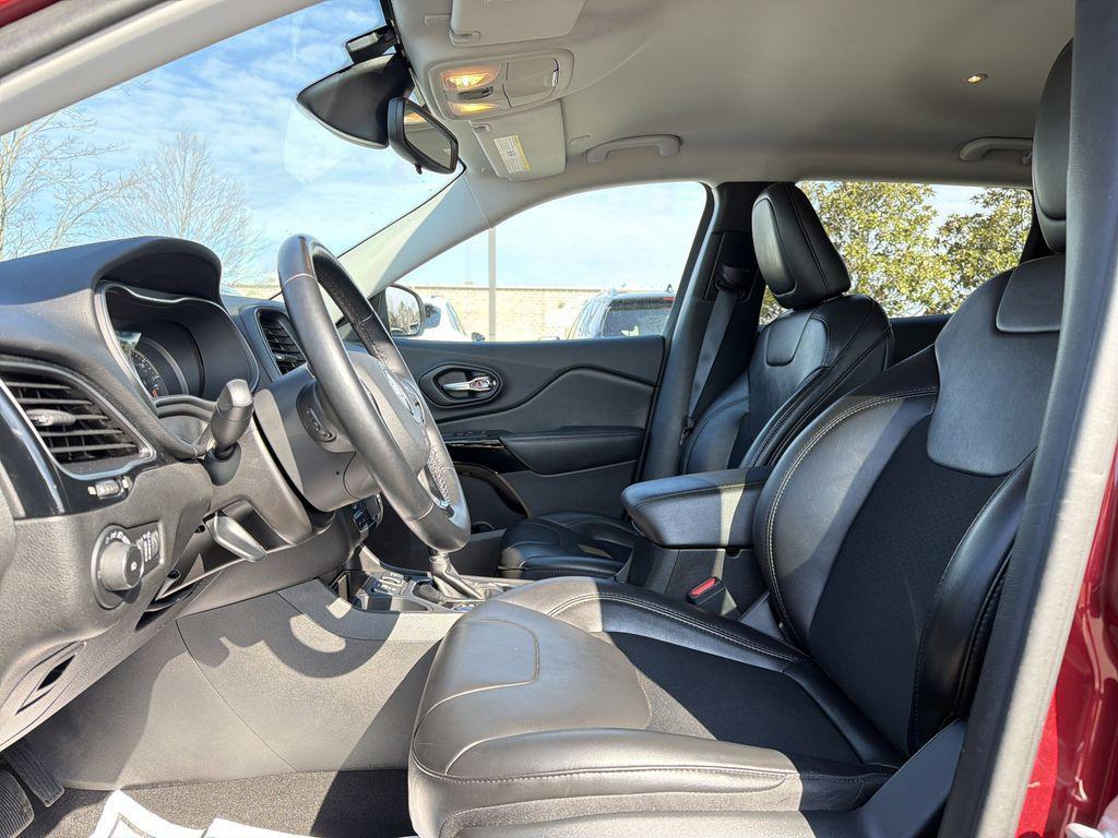 used 2021 Jeep Cherokee car, priced at $16,500